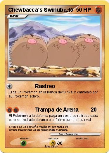 Pokemon Chewbacca`s Swinub