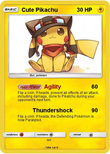 Pokemon Cute Pikachu