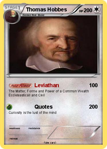 Pokemon Thomas Hobbes