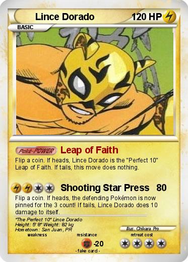 Pokemon Lince Dorado