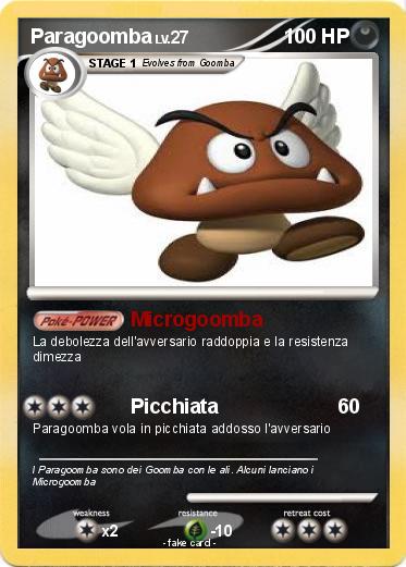 Pokemon Paragoomba
