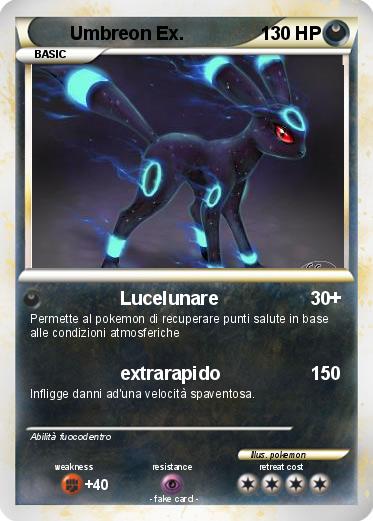 Pokemon Umbreon Ex.