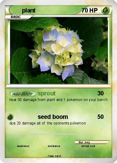 Pokemon plant