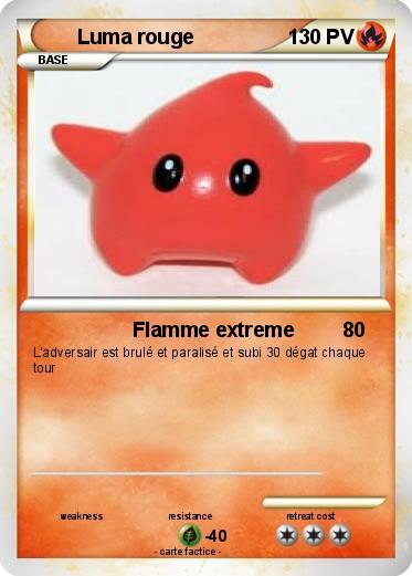 Pokemon Luma rouge