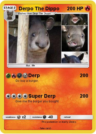Pokemon Derpo The Dippo