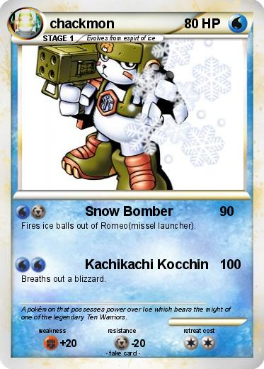 Pokemon chackmon