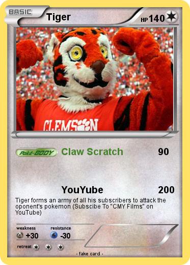 Pokemon Tiger