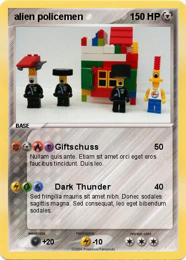 Pokemon alien policemen