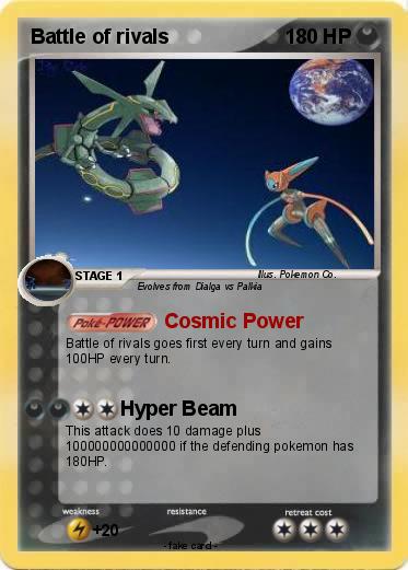 Pokemon Battle of rivals