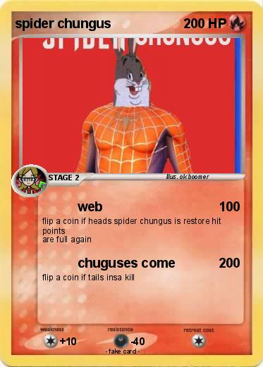 Pokemon spider chungus