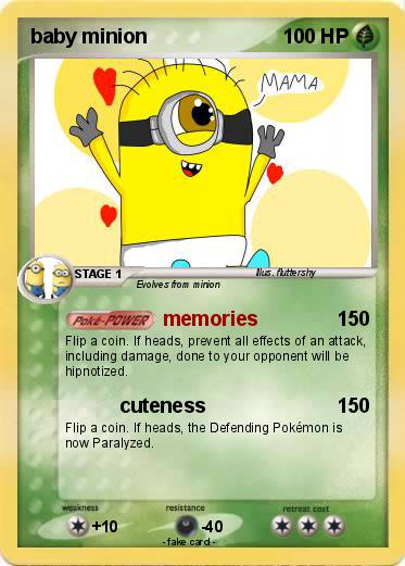Pokemon baby minion