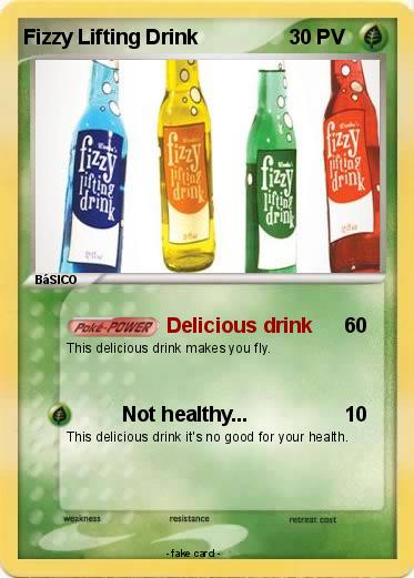 Pokemon Fizzy Lifting Drink