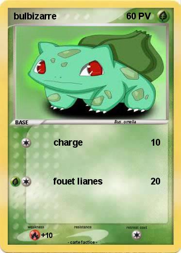 Pokemon bulbizarre