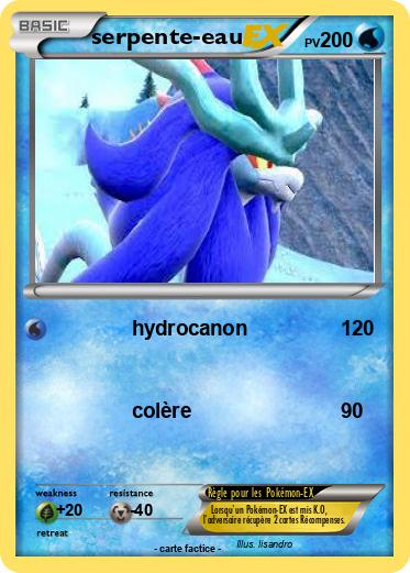 Pokemon serpente-eau