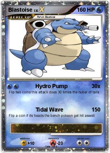 Pokemon Blastoise