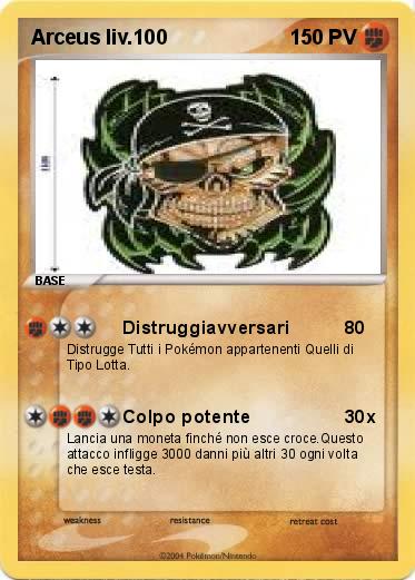 Pokemon Arceus liv.100