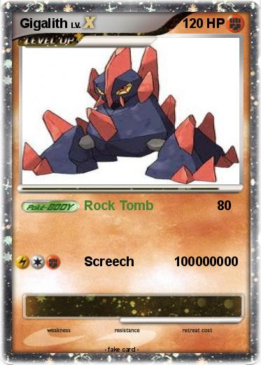 Pokemon Gigalith