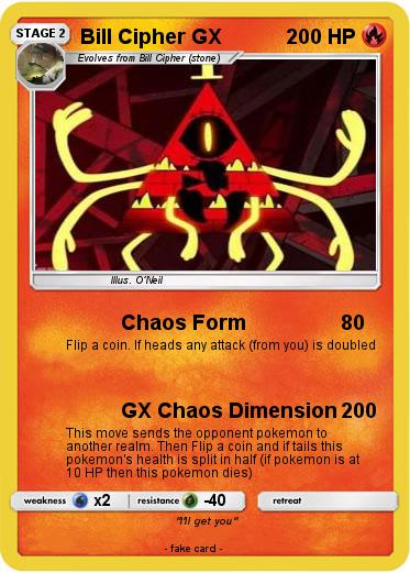 Pokemon Bill Cipher GX