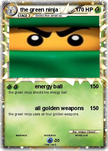 Pokemon the green ninja