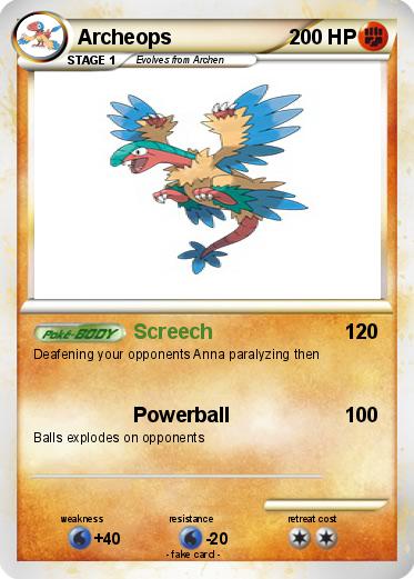 Pokemon Archeops