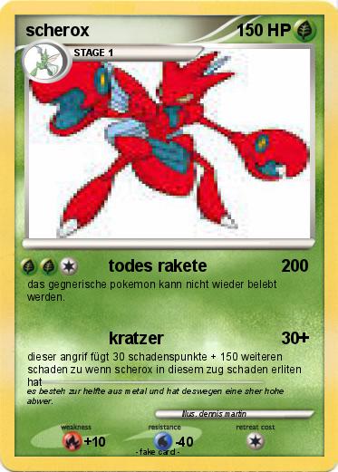 Pokemon scherox