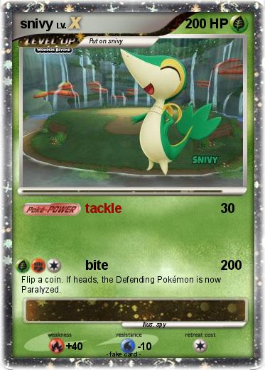 Pokemon snivy
