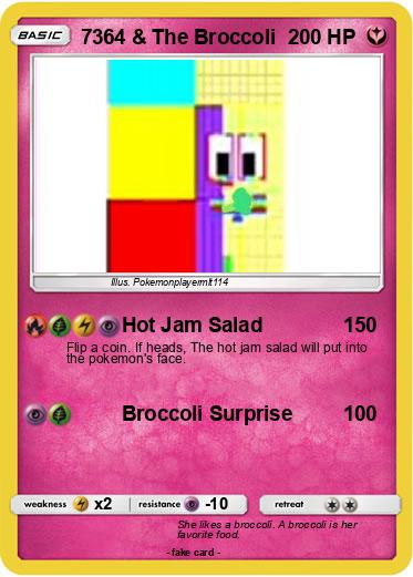 Pokemon 7364 & The Broccoli