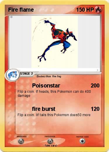 Pokemon Fire flame