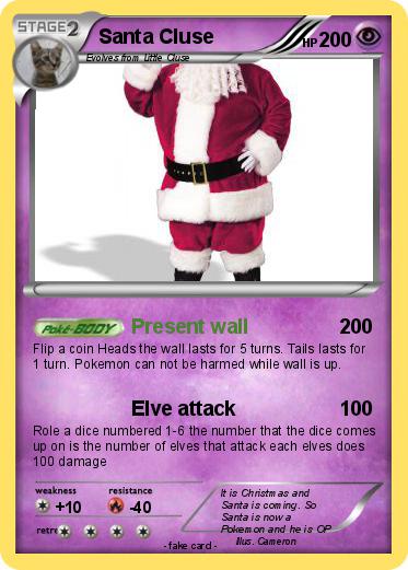 Pokemon Santa Cluse