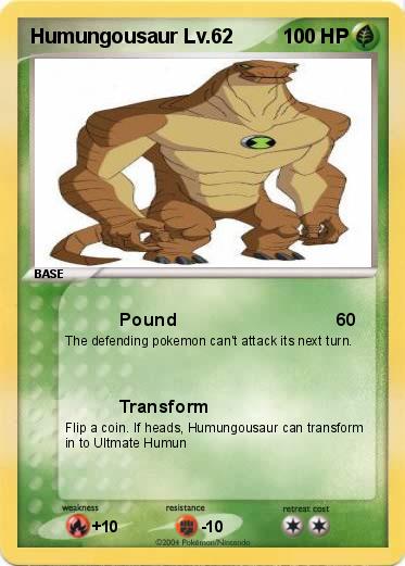 Pokemon Humungousaur Lv.62