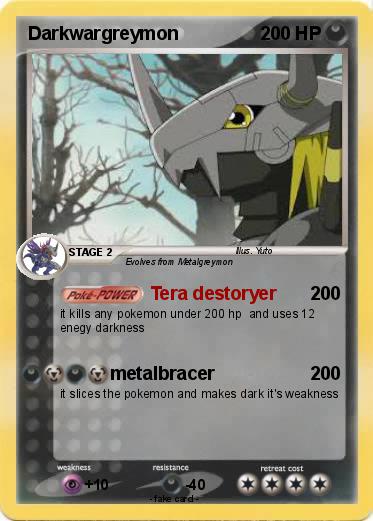 Pokemon Darkwargreymon