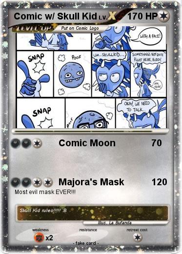 Pokemon Comic w/ Skull Kid