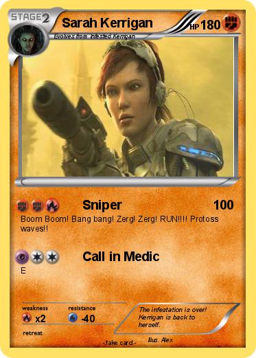 Pokemon Sarah Kerrigan
