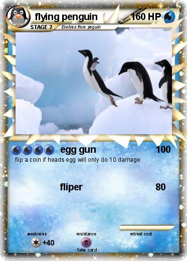 Pokemon flying penguin