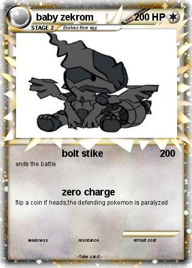 Pokemon baby zekrom