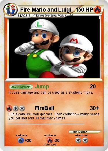 Pokemon Fire Mario and Luigi