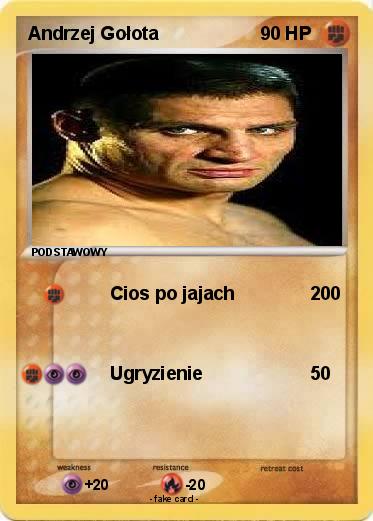 Pokemon Andrzej Gołota