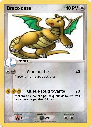 Pokemon Dracolosse