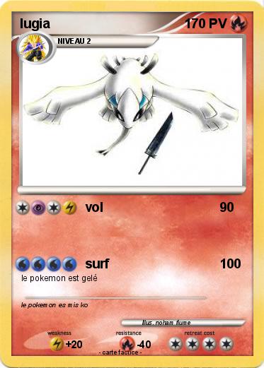 Pokemon lugia