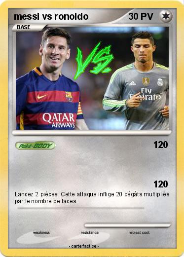 Pokemon messi vs ronoldo
