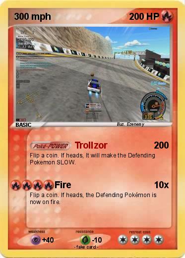 Pokemon 300 mph