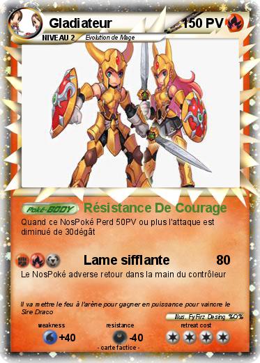 Pokemon Gladiateur