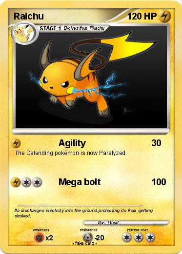 Pokemon Raichu