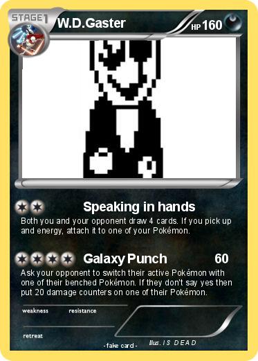 Pokemon W.D.Gaster