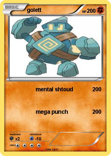 Pokemon golett