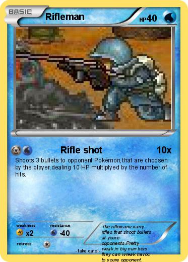Pokemon Rifleman