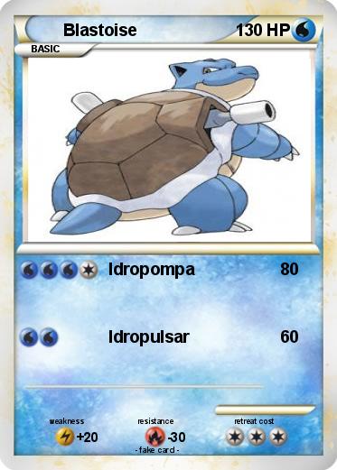 Pokemon Blastoise