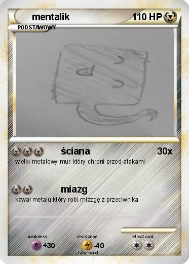 Pokemon mentalik
