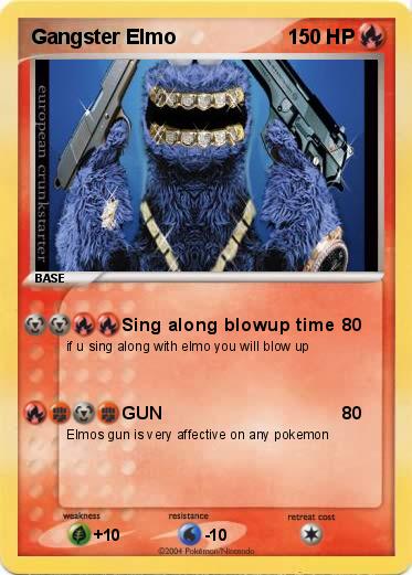 Pokemon Gangster Elmo