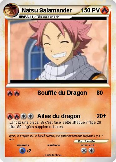 Pokemon Natsu Salamander